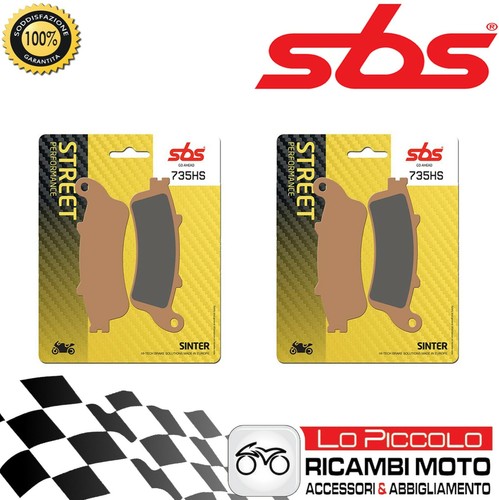 Front brake pads - brake, sbs